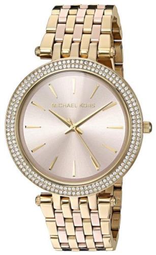 Michael Kors Dameklokke MK3507 Darci Rosegullfarget/Rose-gulltonet