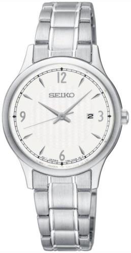 Seiko Dameklokke SXDG93P1 Classic Sølvfarget/Stål Ø29 mm