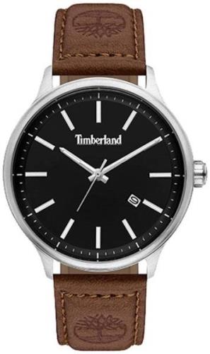 Timberland Herreklokke TBL15638JS02 Sort/Lær Ø45 mm