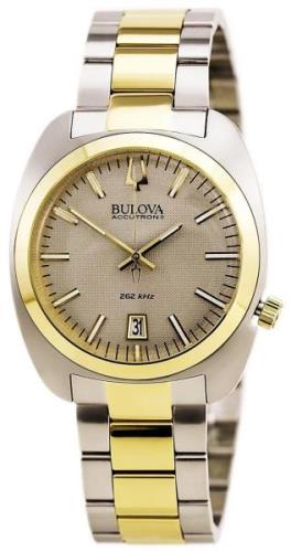 Bulova Accutron Herreklokke 98B272 Sølvfarget/Stål Ø39 mm