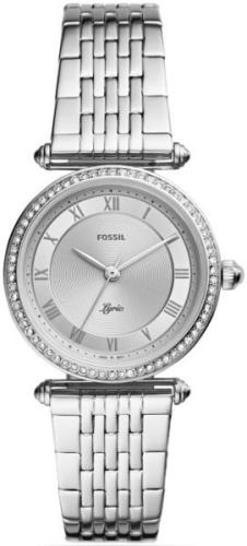 Fossil 99999 Dameklokke ES4712 Sølvfarget/Stål Ø32 mm