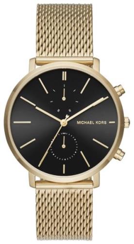 Michael Kors Jaryn Herreklokke MK8503 Sort/Gulltonet stål Ø45 mm