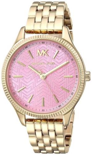 Michael Kors Lexington Dameklokke MK6640 Rosa/Gulltonet stål Ø36 mm