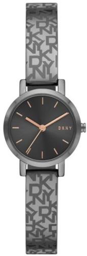 DKNY Soho Dameklokke NY2967 Grå/Stål Ø24 mm