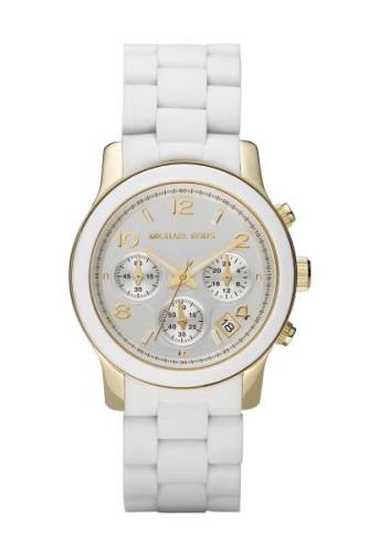 Michael Kors Runway Dameklokke MK5145 Grå/Plast Ø38 mm