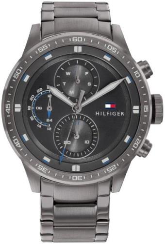 Tommy Hilfiger Trent Herreklokke 1791806 Sort/Stål Ø46 mm