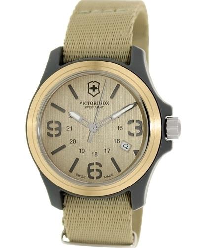 Victorinox Original Herreklokke 241516 Brun/Tekstil Ø40 mm