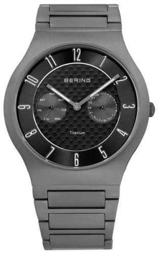 Bering Titanium Herreklokke 11939-777 Grå/Titan Ø39 mm