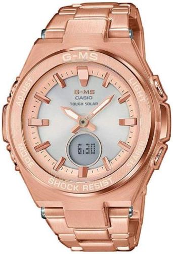 Casio Baby-G Dameklokke MSG-S200DG-4AER Sølvfarget/Rose-gulltonet