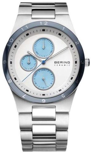 Bering Ceramic Herreklokke 32339-707 Hvit/Stål Ø39 mm