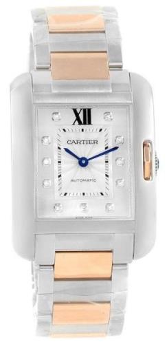 Cartier Tank Anglaise WT100034 Sølvfarget/Stål