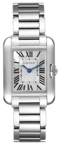 Cartier Tank Anglaise Dameklokke W5310022 Sølvfarget/Stål