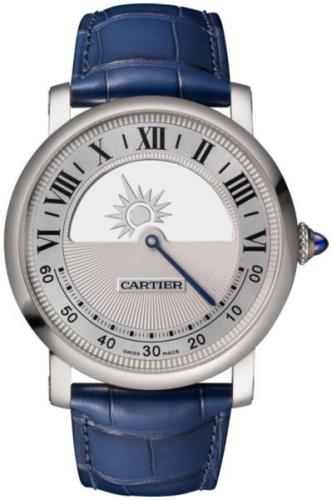 Cartier Rotonde De Cartier Herreklokke WHRO0043 Grå/Lær Ø40 mm