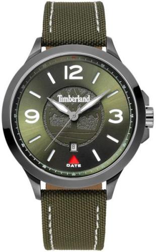 Timberland 99999 Herreklokke TBL15515JSU.19 Grønn/Lær Ø44 mm