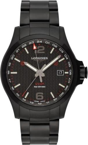 Longines Conquest V.H.P. Herreklokke L3.728.2.66.6 Sort/Stål Ø43 mm