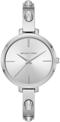 Michael Kors Jaryn Dameklokke MK4522 Sølvfarget/Stål Ø28 mm