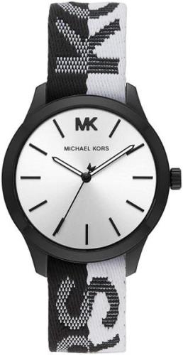 Michael Kors 99999 Dameklokke MK2844 Sølvfarget/Tekstil Ø38 mm