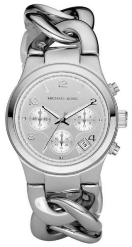 Michael Kors Runway Dameklokke MK3149 Sølvfarget/Stål Ø38 mm