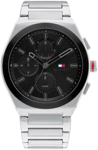 Tommy Hilfiger Herreklokke 1791897 Connor Sort/Stål Ø44 mm