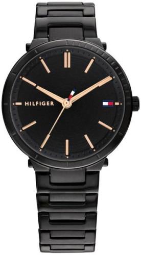 Tommy Hilfiger Dameklokke 1782409 Zoey Sort/Stål Ø34 mm