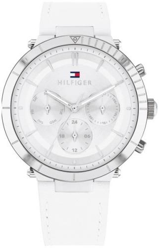 Tommy Hilfiger Dameklokke 1782352 Emery Sølvfarget/Lær Ø38 mm