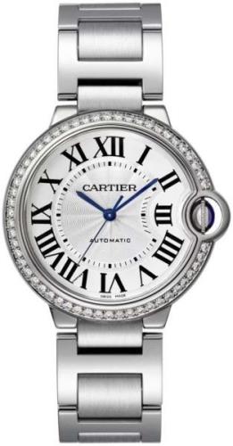 Cartier Dameklokke W4BB0024 Ballon Bleu De Sølvfarget/Stål Ø36 mm