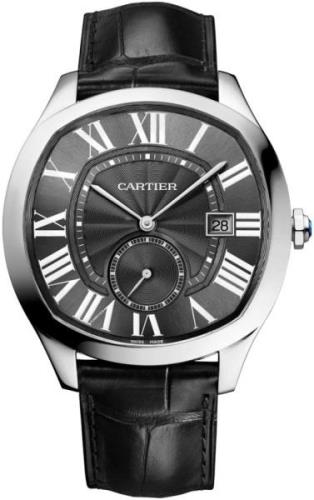 Cartier Herreklokke WSNM0018 Drive De Grå/Lær