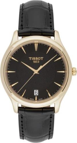 Tissot Herreklokke T924.410.16.051.00 T-Gold Sort/Lær Ø40 mm