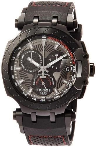 Tissot Herreklokke T115.417.37.061.04 T-Race Grå/Gummi Ø43 mm