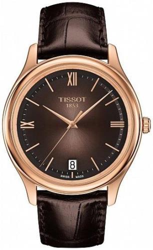 Tissot Herreklokke T924.410.76.308.00 T-Gold Brun/Lær Ø40 mm