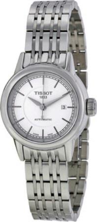 Tissot Dameklokke T085.207.11.011.00 T-Classic Hvit/Stål Ø29.5 mm