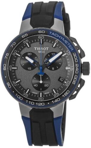 Tissot Herreklokke T111.417.37.441.06 T-Race Grå/Gummi Ø44.5 mm