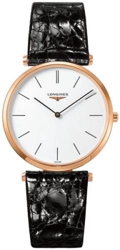 Longines Herreklokke L4.755.1.92.2 La Grande Classique De Hvit/Lær