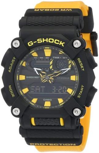 Casio Herreklokke GA-900A-1A9ER G-Shock Sort/Resinplast Ø49.5 mm