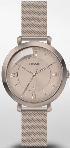 Fossil Dameklokke ES5120 Jacqueline Brun/Stål Ø36 mm