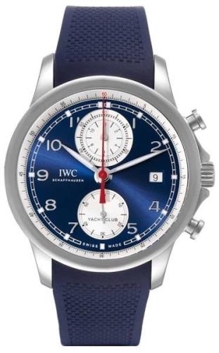 IWC Herreklokke IW390507 Portuguese Blå/Gummi Ø44 mm