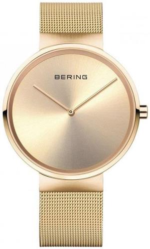 Bering Herreklokke 14539-333 Classic Gulltonet/Gulltonet stål Ø39 mm