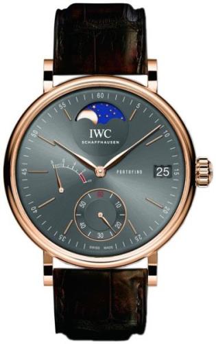 IWC Herreklokke IW516403 Portofino Grå/Lær Ø45 mm