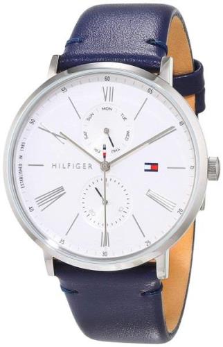 Tommy Hilfiger Dameklokke 1782072 Hvit/Lær Ø38 mm