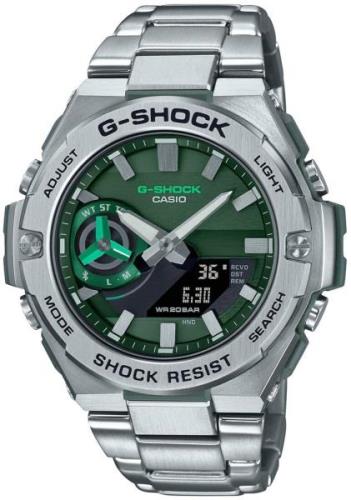 Casio Herreklokke GST-B500AD-3AER G-Shock Grønn/Stål Ø48.9 mm