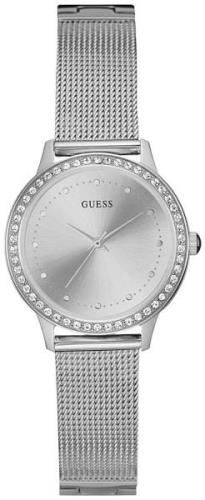 Guess Dameklokke W0647L6 Chelsea Sølvfarget/Stål Ø36 mm