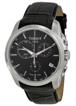 Tissot Herreklokke T035.439.16.051.00 Couturier Sort/Lær Ø41 mm