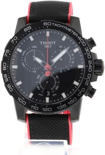 Tissot Herreklokke T125.617.37.051.00 Supersport Sort/Gummi Ø45.5 mm