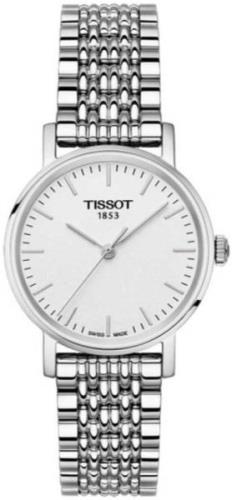 Tissot Dameklokke T109.210.11.031.00 Everytime Sølvfarget/Stål Ø30