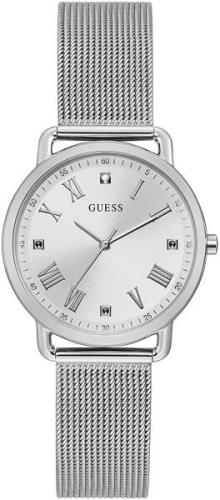 Guess Dameklokke GW0031L1 Avery Sølvfarget/Stål Ø34 mm