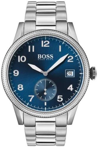 Hugo Boss Herreklokke 1513707 Blå/Stål Ø44 mm