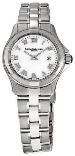 Raymond Weil Dameklokke 9460-ST-00308 Parsifal Hvit/Stål Ø28 mm