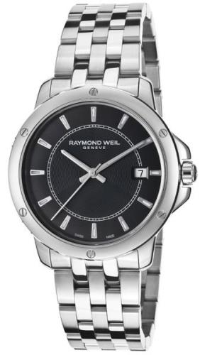 Raymond Weil Dameklokke 5591-ST-20001 Raymond Tango Sort/Stål Ø39 mm