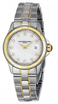 Raymond Weil Dameklokke 9460-SG-97081 Parsifal Hvit/Stål Ø28 mm