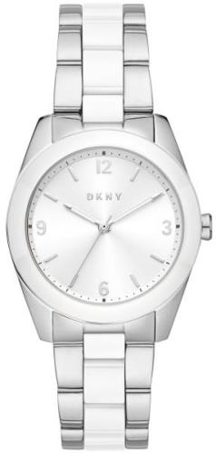 DKNY Dameklokke NY2904 Nolita Sølvfarget/Stål Ø34 mm